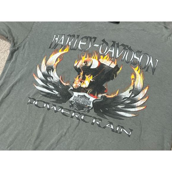 Vintage 2000 Harley Davidson Milwaukee Wisconsin T-Shirt Powertrain Engine Large - Picture 2 of 7